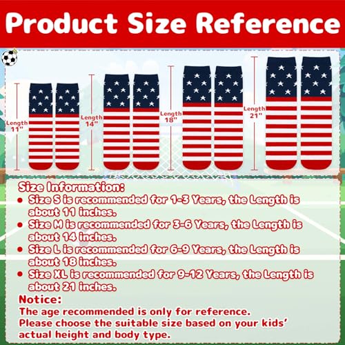 Image of Olreco 1 Pack Toddler Kids Youth Soccer Socks Girls Boys Baseball Socks Youth Knee High Softball Football Accessories Cotton