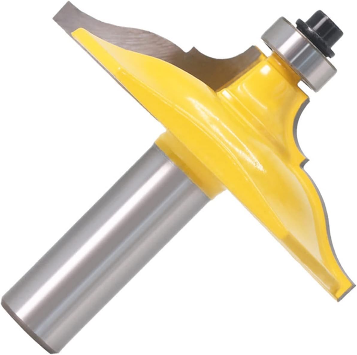 Surface Milling Cutter 1 Piece 12.7mm Shank Fillet Knife Door Front Edging Router Drill Bit Dressing Wood End Mills For Woodworking Knives Power Tools (Cutting Edge Length : 12.7mm)