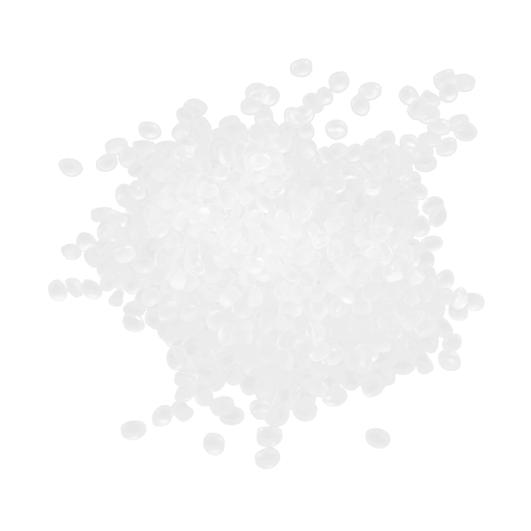 Perline Eva senza Profumo per Deodorante Ambiente Auto, Buona Flessibilità, Colore Bianco, Confezione da 1 Sacchetto, per Freschezza senza Aroma