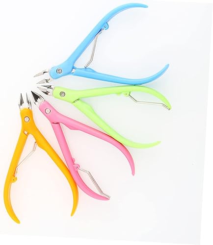 Miniatura 8 de Alicate de cutícula Cortador de cutículas Pinza de manicura portátil para cosméticos y mango de plástico