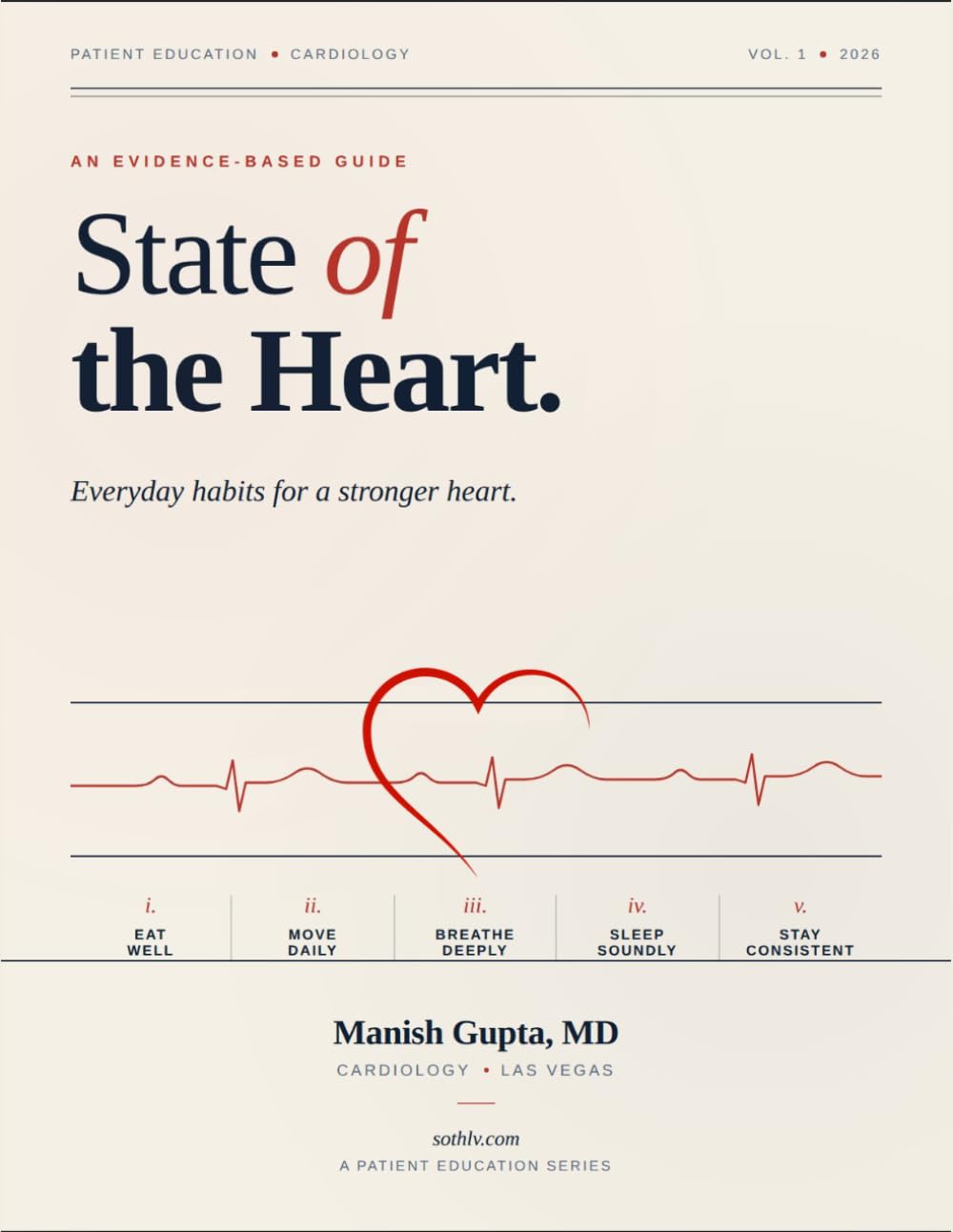 State Of The Heart: Everyday habits for a stronger heart