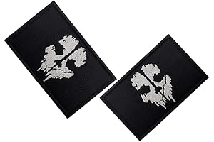 Embroidered Call of Duty Ghost Skull Patch for Tactical Gear