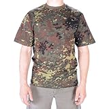camiseta camuflaje decathlon Material: algodón 100 % CAMISETA T-SHIRT manchas de camuflaje - - camuflaje, Flecos Camuflaje, S