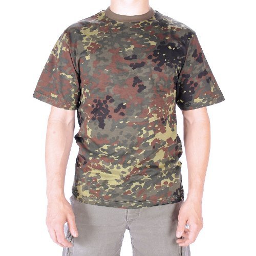 Mil-TecCamo Crewneck Men's Cotton T-Shirt