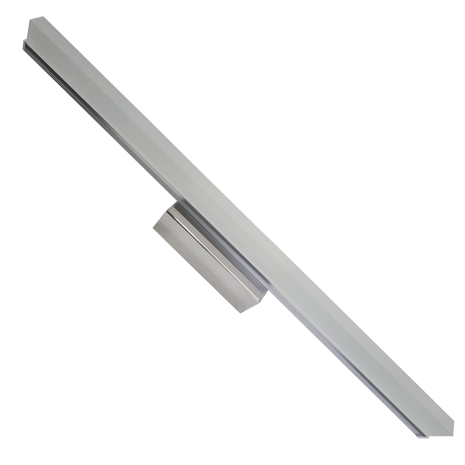 LED ATOMANT Applique Cromata per Bagno 60 cm, 16W, Colore Bianco Freddo (6500K), 1600 Lumen