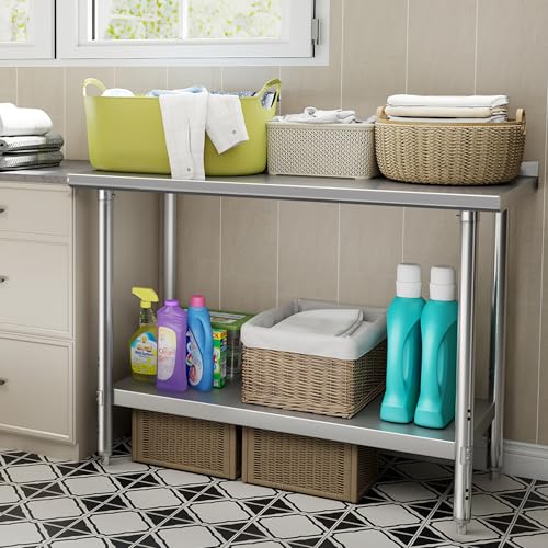 Image of Hardura Stainless Steel Prep Table 24x48 Inch