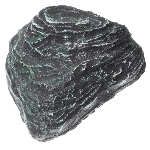 ROMISBABA 亀の浮きテラス 観葉植物ホルダー ネット 日光浴用登山台 水槽の付属品 テラリウム石飾り 洞窟 池 砂 水族館のレイアウト小道具 水族館スタンド 小さな苔石の装飾 水槽の石 樹脂