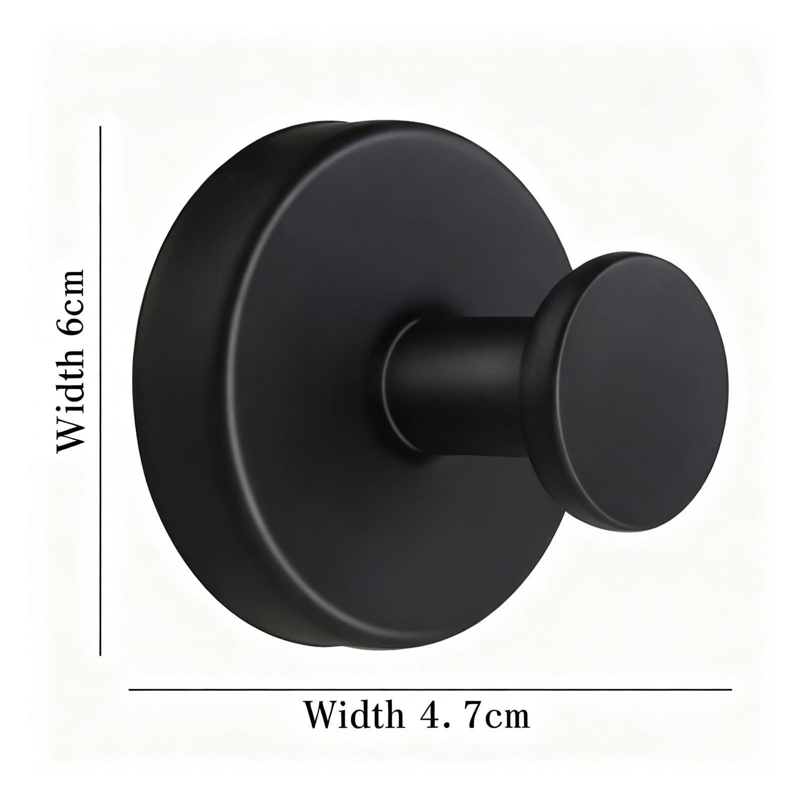 2 PCS ganchos de acero inoxidable con ventosa. toallero ventosa, ganchos con ventosa sin taladrar, percheros, ganchos de pared, para baño, cocina y oficina (Dorado)