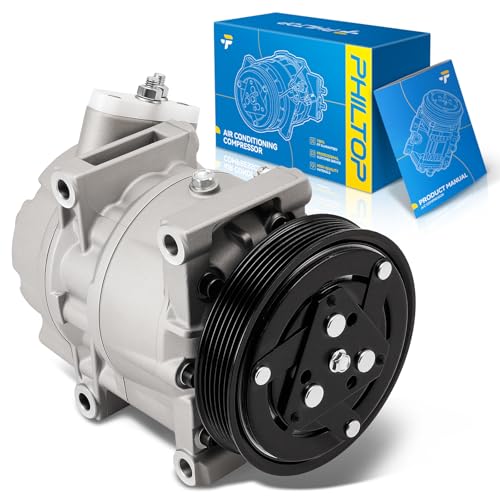 Image of PHILTOP C521 Air Conditioner AC Compressor with Clutch for Nissan Maxima 1997-2001, INFINITI I30 1997-2001