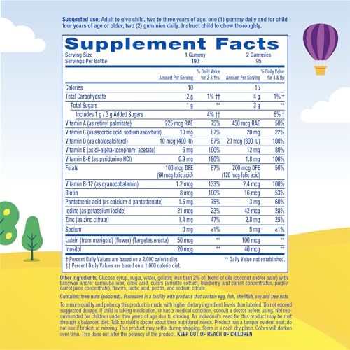Image of L'il Critters Gummy Vites Kids Multivitamin | 190 Gummies