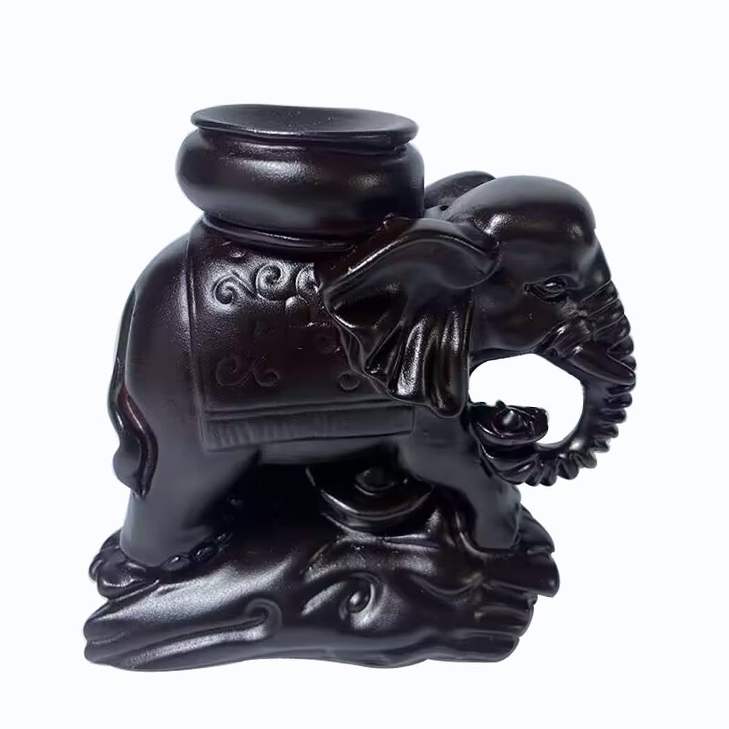 Amazon.com: Fengtaike 水晶球展示架大象形球架- 桌面裝飾擺件適用於