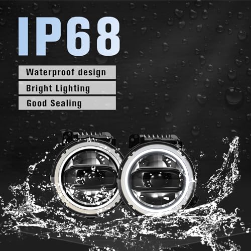 Litmiracle ZAXS229 Led Headlights For 2018-2023 Jeep Wrangler Jl/Gladiator Jt Accessories thumb #4