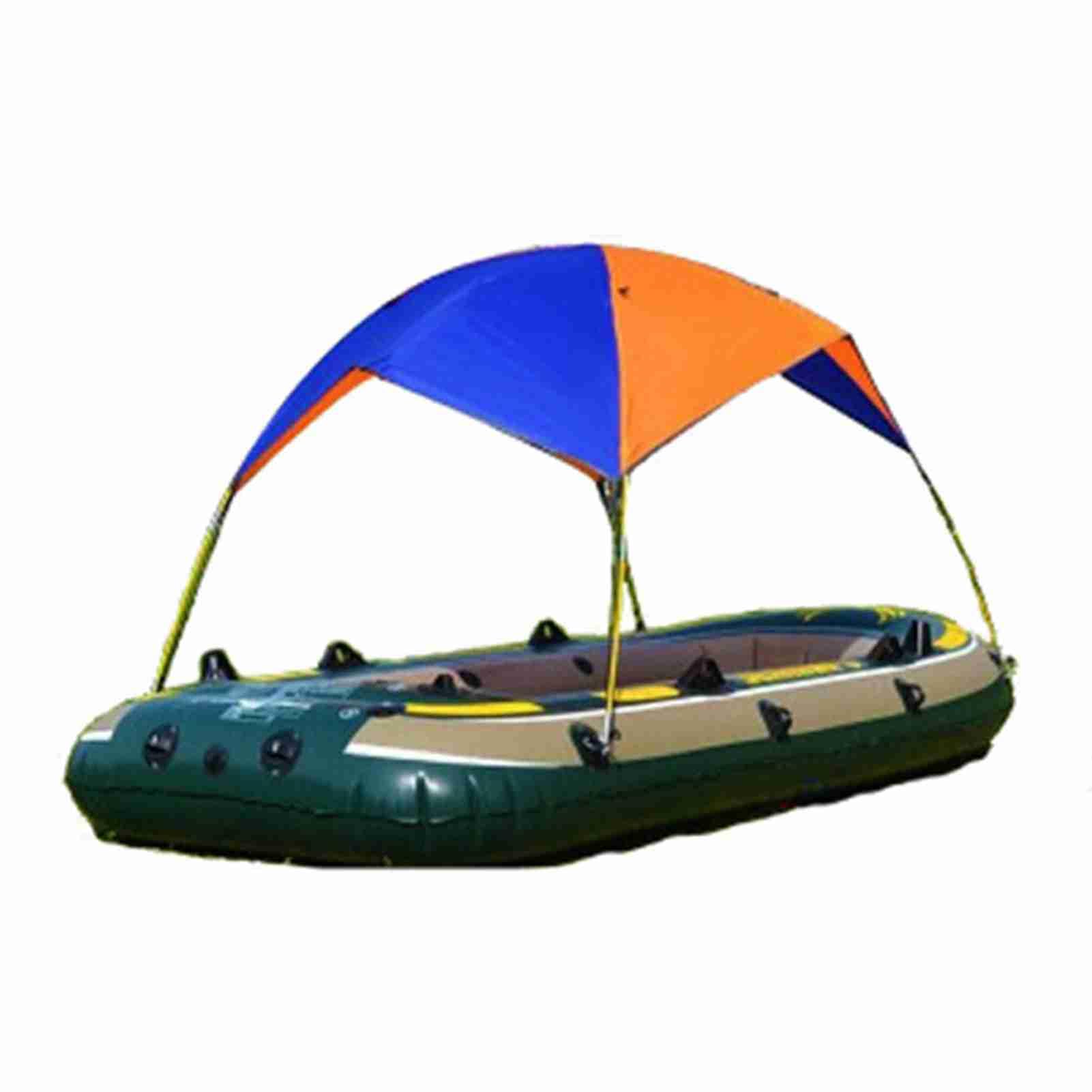 AMONIDA Tenda da Pesca Portatile con Tettoia per Parasole per Barche per Avventure all'Aria Aperta Montaggio Leggero e Facile