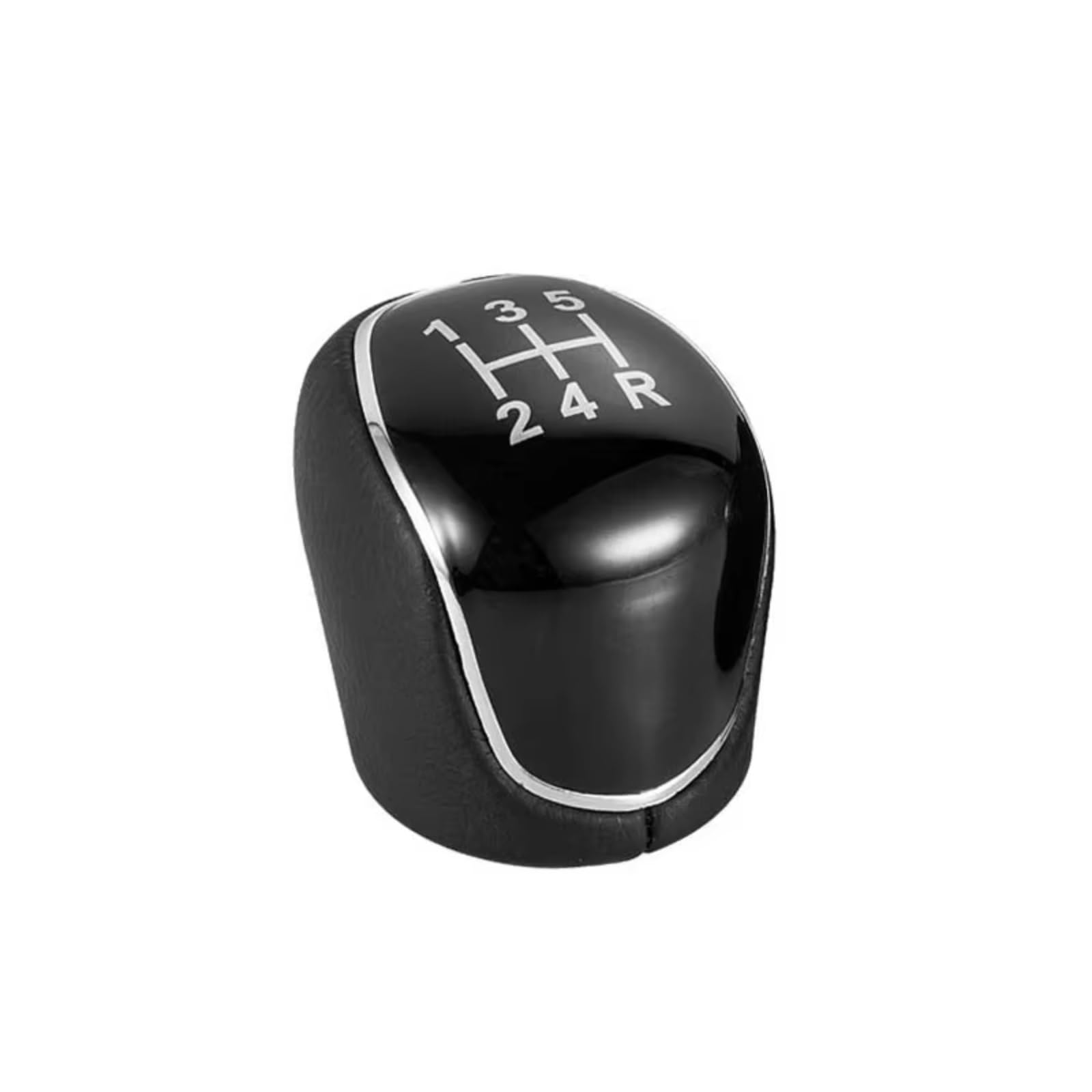 Pbqenxb 5 Speed For For Mondeo4 Mk4 For Focus S/C-Max For Kuga For Galaxy Shifter Lever Headball Car Access 5/6Speed Leather Gear Shift Knob Car Shift Knobs(5 Speed)