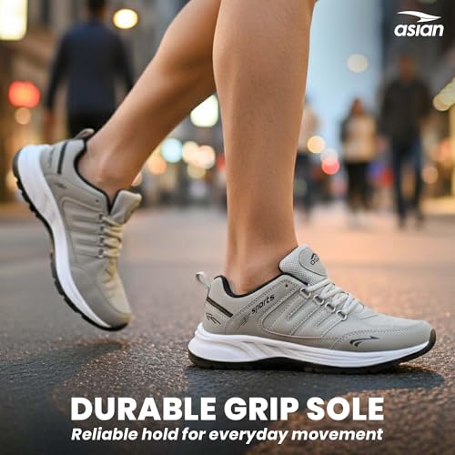 Image of ASIAN Men's Cosko Sports Running,Walking,Gym,Training Sneaker Lace-Up Shoes for Men's & Boy's