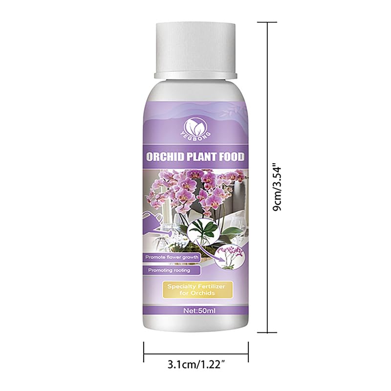 Miniatura 7 de Fertilizante especial para orquídeas de 1.7 fl oz, planta líquida de enraizamiento, agente de enraizamiento rápido, fertilizante orgánico para