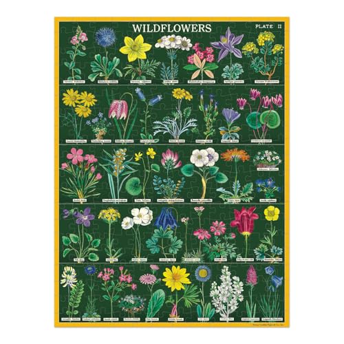 Cavallini & Co Mini Rompecabezas Wildflowers, 240 Piezas miniatura 2