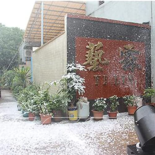Máquina de nieve para escenario, 2000 W, con tanque de 5 L y control remoto, efecto de ventisca invernal para Navidad, bodas y fiestas miniatura 2
