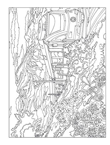 Creative Haven Wanderlust Color by Number (Adult Coloring Books: World & Travel) - Image 9