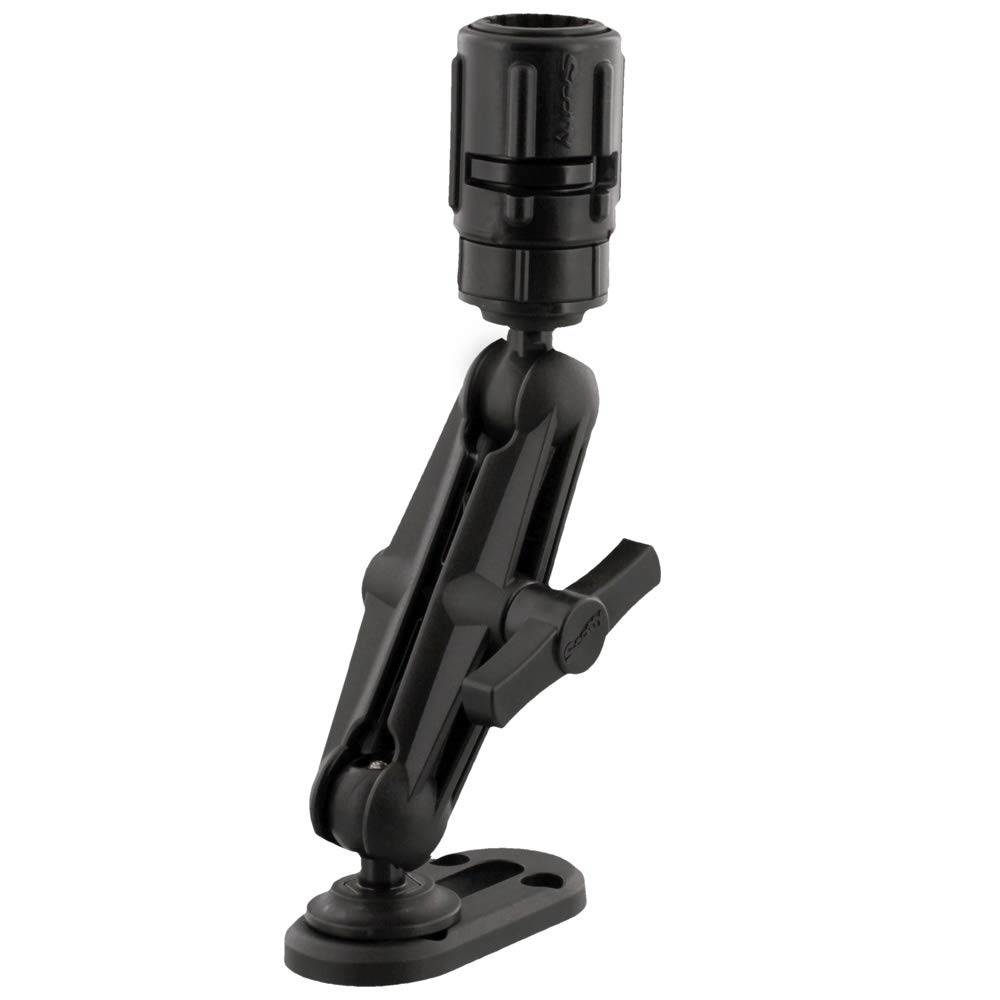 Scotty #151 Ball Mounting System with GearHead and Track, BLACK