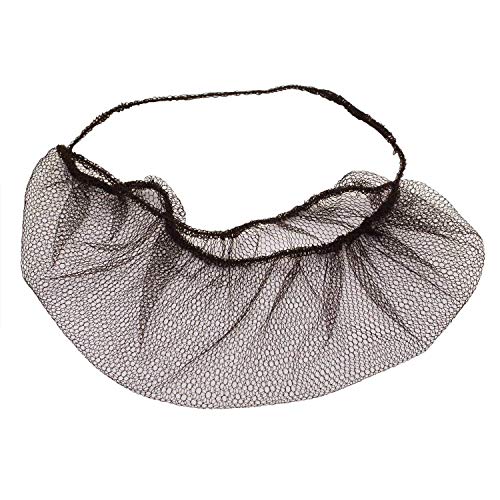 Ezgoodz Disposable Beard Nets For Men, Pack Of 100 Brown Beard Covers Nets With Single Loop, Lint-Free Beard Cover Protector, Breathable Nylon Beard Net, Beard Guard For Restaurant, Cleaning Service #TOP16