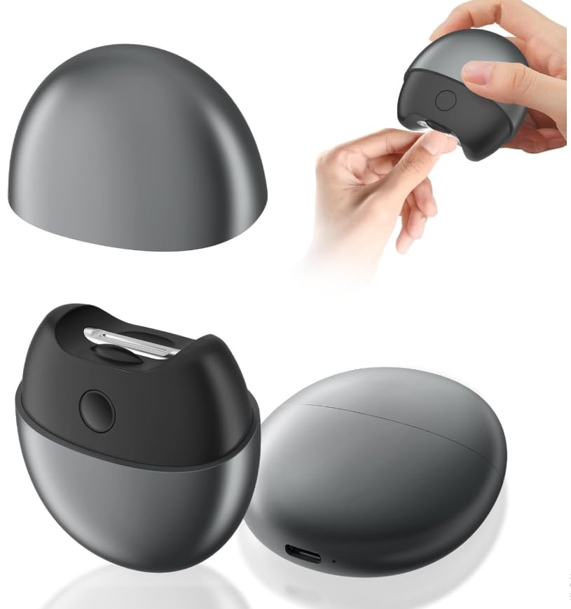 Athvcht 電動爪切り 電動爪削り 2in1 爪切り 電動