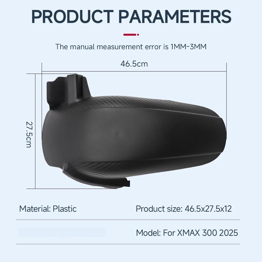 Koło przedłużenie błotnika Dla xmax 300 XMAX250 2025 2026