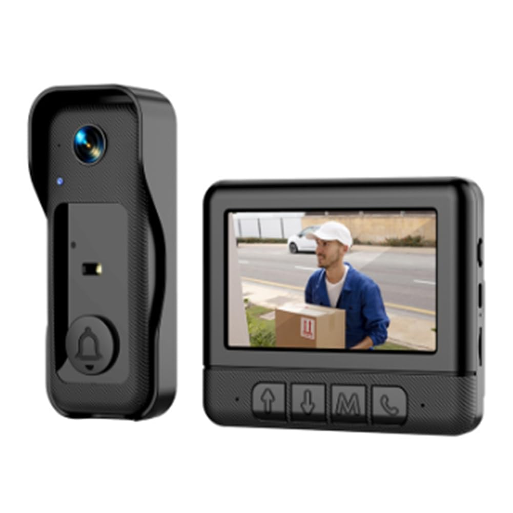 Osmond Infrared HD Night Vision Doorbell Duplex Intercom Smart Doorbell Infrared Night Vision Smart Doorbell