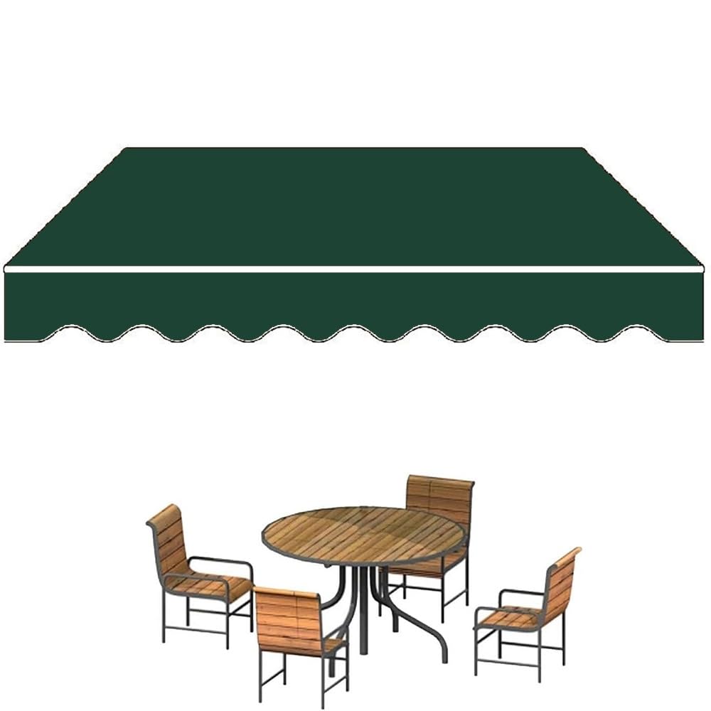 Toile rétractable pour auvent de terrasse robuste et anti-UV