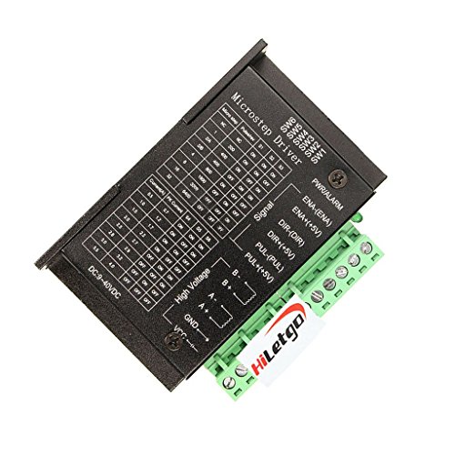 HiLetgo TB6600 Driver de motor de passo 32 segmentos CC 9-40V 4.0A adequado para motor de passo 42/5