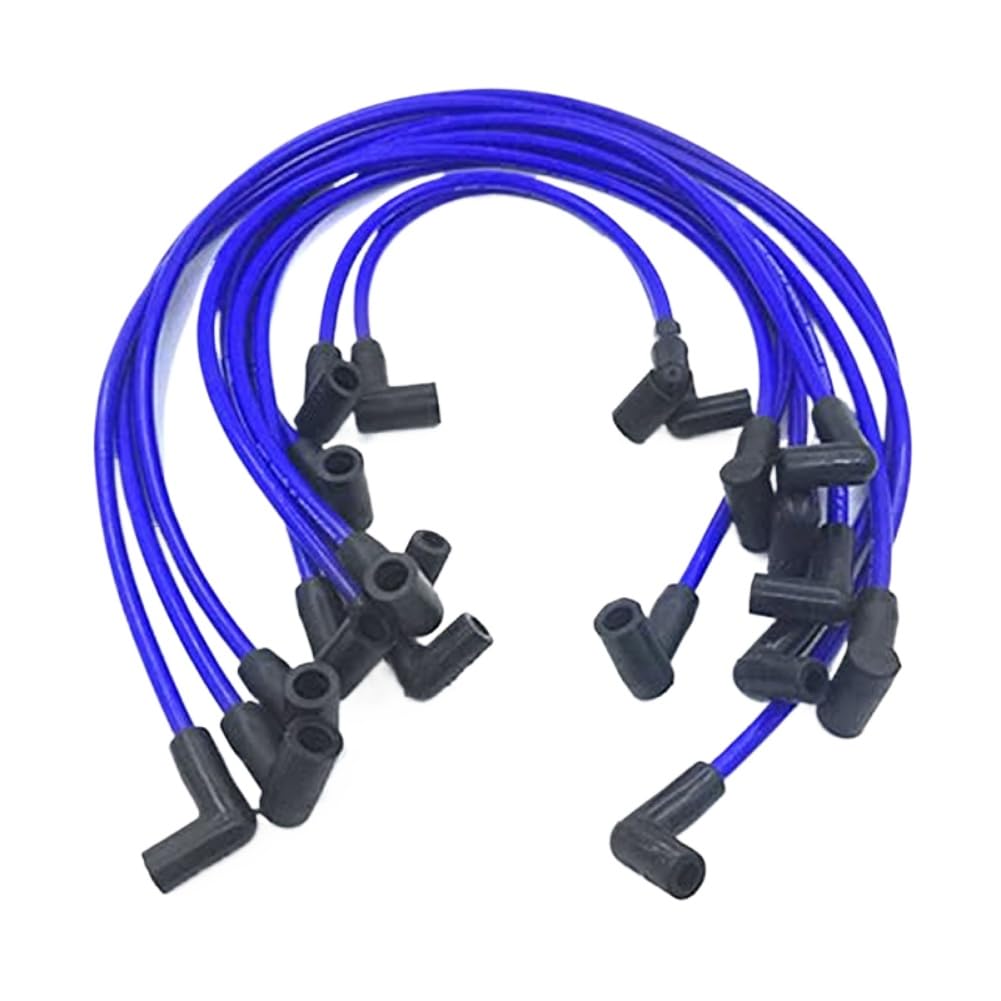 Set di 10 cavi per candele di accensione da 8 mm, compatibili con Mercruiser Thunderbolt V8 5 0 5 7 84 816608 Q61