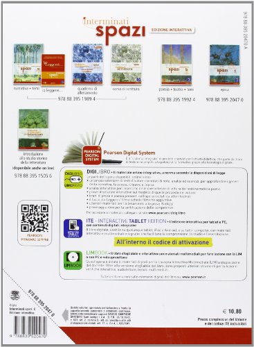 Interminati spazi. per le Scuole superiori. con