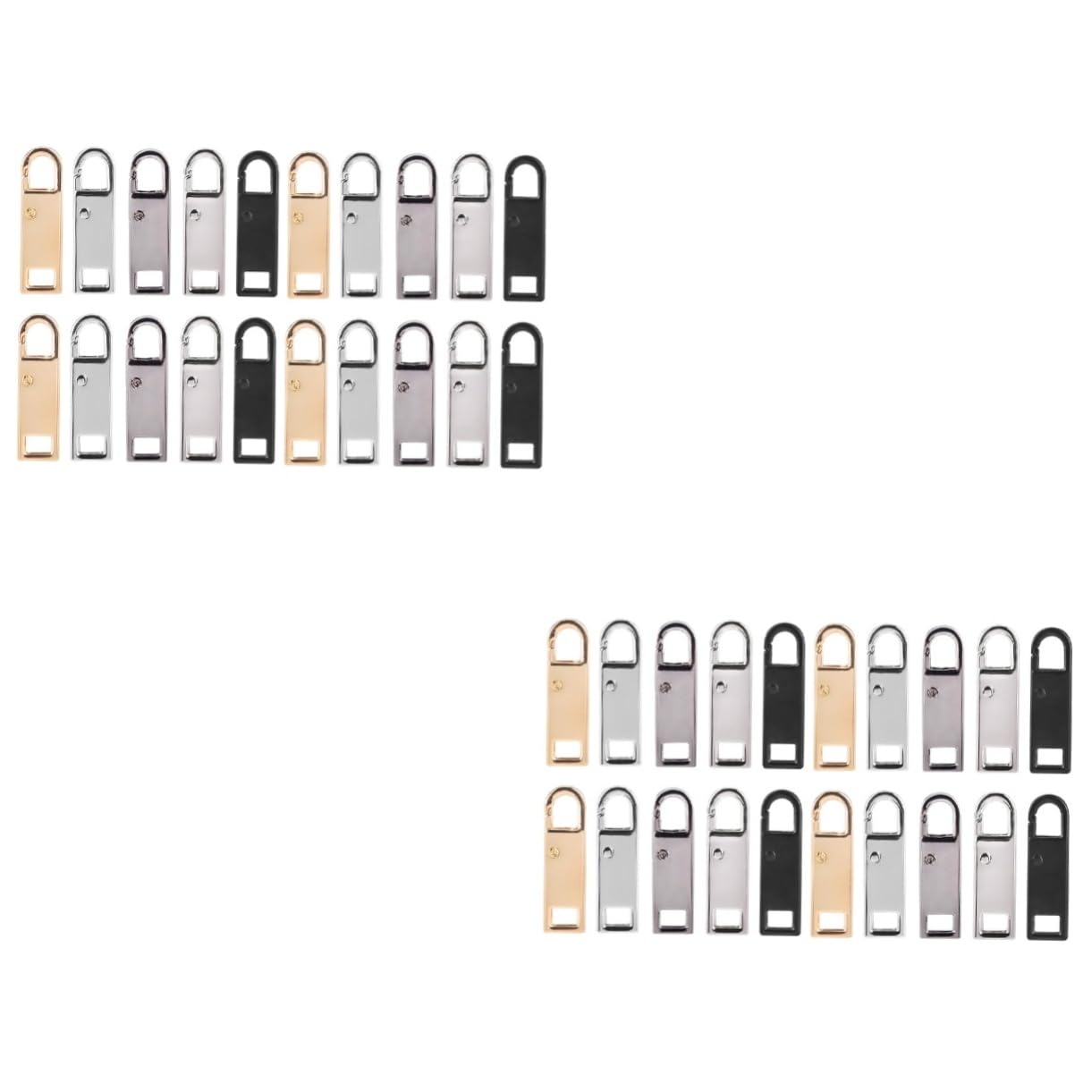 40 tirettes de remplacement pour fermetures éclair de vêtements - 8