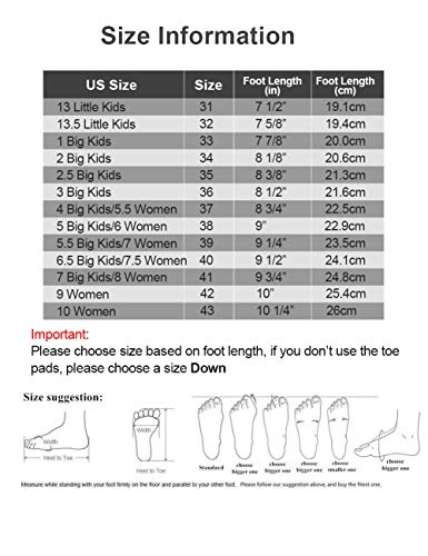 Daydance Pointe Shoes Girls Professional Satin Ribbon Ballet Shoes With Silicone Toe Pads Light Pink 3 Big Kid #TOP5