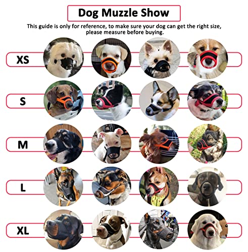 Dog Muzzle Anti Biting and Chewing, with Comfortable Mesh Soft Fabric and Adjustable Strap, Suitable for Small, Medium… - Image 5