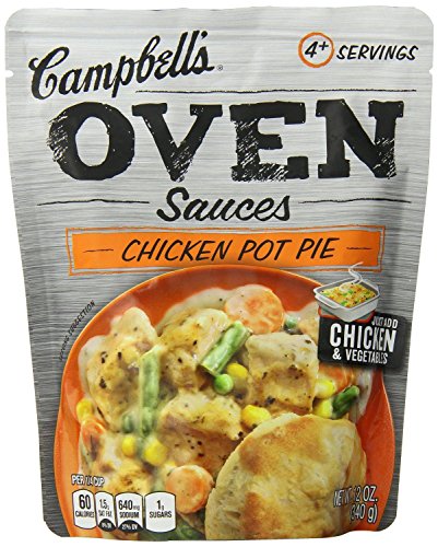 Campbell's Oven Sauces: Chicken Pot Pie (Pack of 3) 12 oz Bags