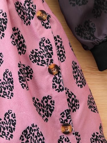 Image of Girls Outfits Mesh Long Sleeve Shirts and Pink Mini Skirts Fashion Set Clothing 8-11Years
