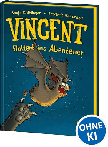 Vincent flattert ins Abenteuer (Band 1): Kinderbuch ab 7 Jahre - ausgezeichnet mit dem Lesekompass 2020