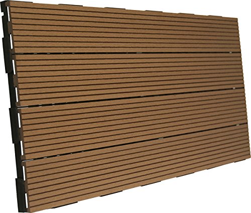 Snap & Go carreaux Marron Composite Snap & Go 30 x 60 Cm