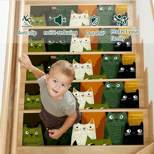 Tapis d'escalier antidérapants pour éviter les chutes des aînés et bébés - 4