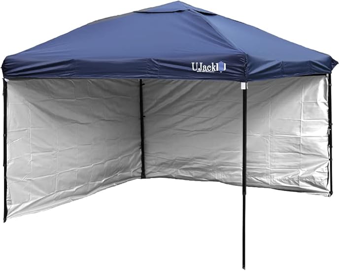 Amazon.co.jp: UJack(ユージャック) ワンタッチタープテント スチール ...