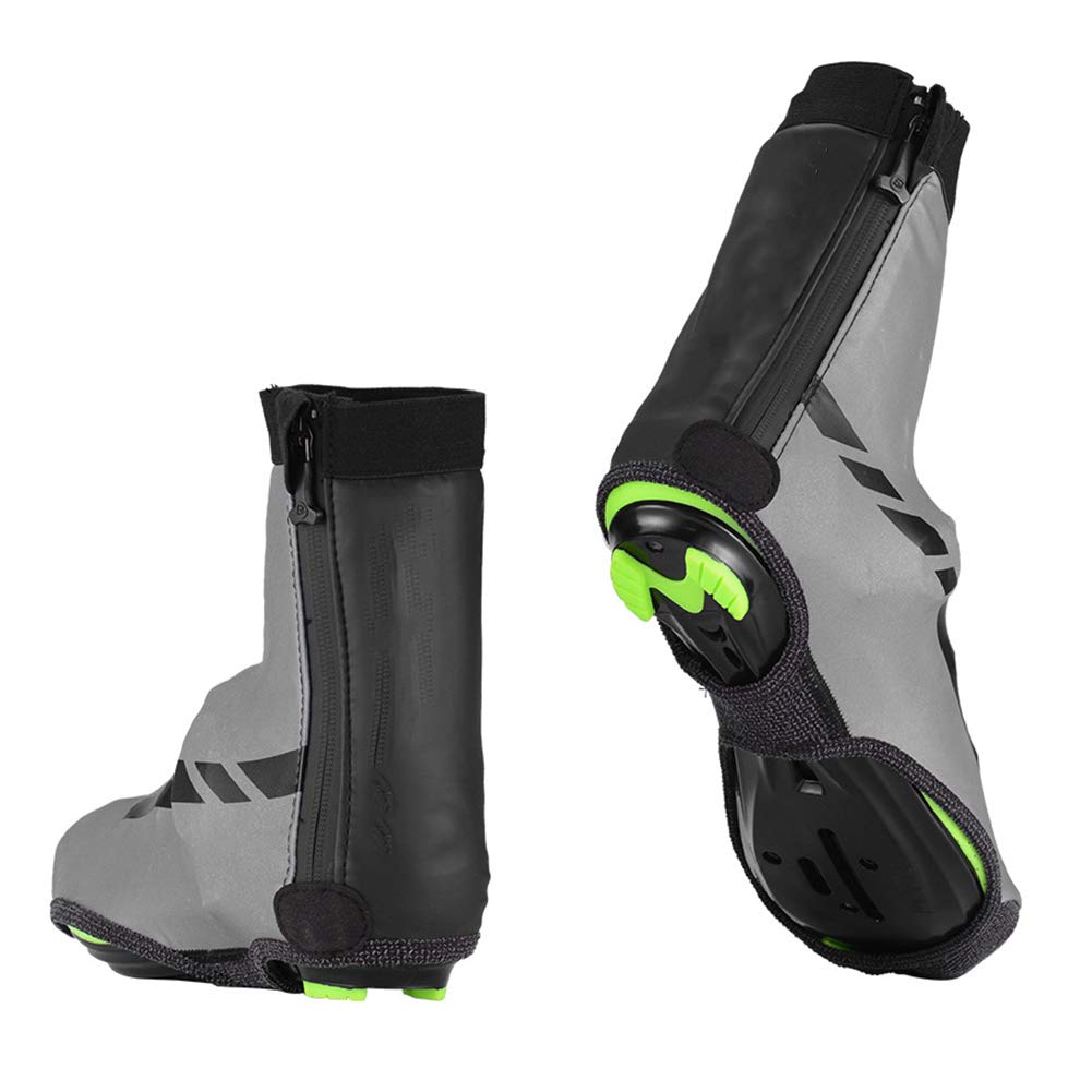 Vélo Couvre-Chaussures de vélo Couvre-Chaussures, Hommes Femmes Route de Montagne Couvre-Chaussures de Cyclisme, Couvre-Chaussures à glissière antidérapant, Protecteur de Bottes de Pluie