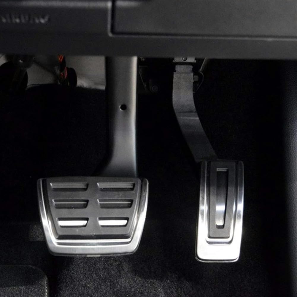 Amazon.co.jp: 車のペダル車の燃料ブレーキフットレストペダル