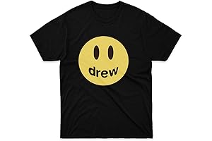 Drew House Justin Bieber T-Shirt - 100% Cotton
