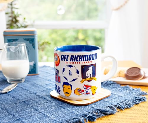 Taza de cerámica Ted Lasso Silver Buffalo 13 onzas miniatura 4