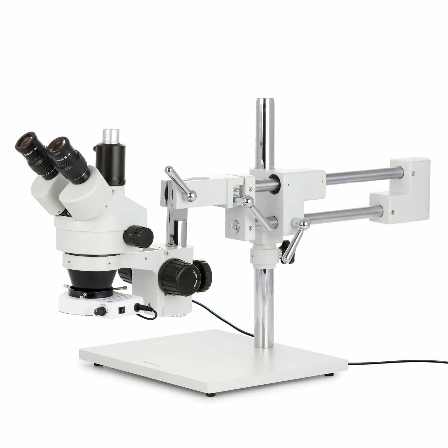 AmScope SM-4TZ-80S 3.5 x 90 x Inspecci-n Industrial trinocular Microscopio zoom est-reo con 80 de luz LED