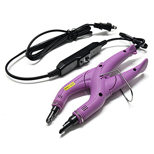 Neitsi Professional American Plug Fusion Hair Connector Iron Wand Melting Tool Hair Connector 01 (Pink Color)