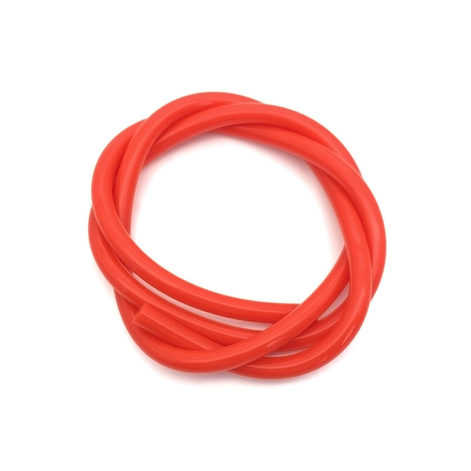 Silicone Tubing Hoses, Silicone Tube Hose 2-5m Multicolor Multiple Sizes Soft Drink Pipe(Red,3.0m-OD 5XID 3.0mM)