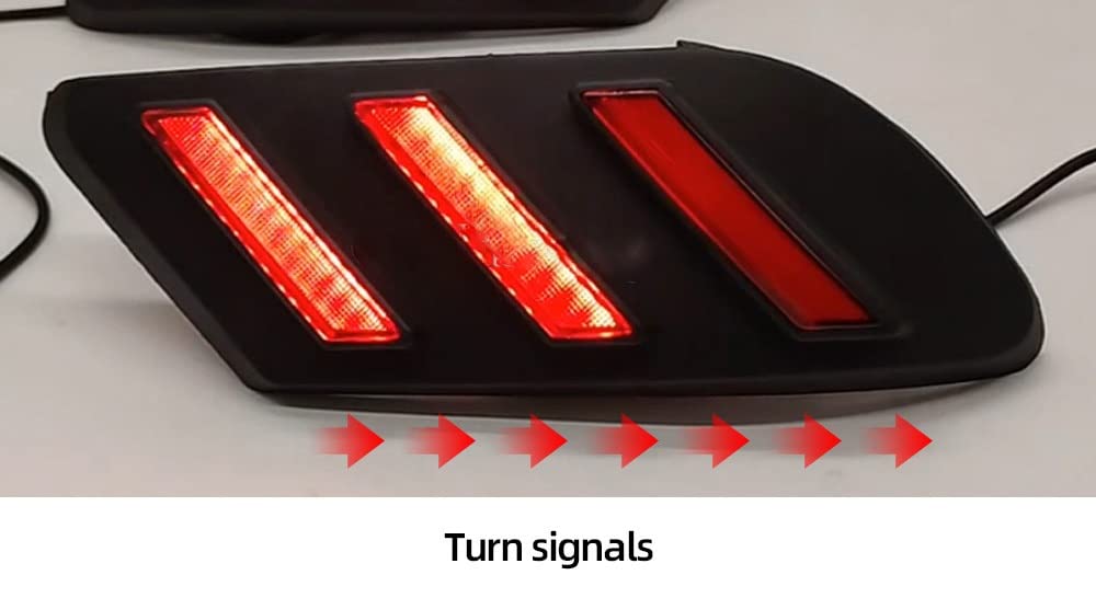 Fanale Posteriore Auto Auto Posteriore Lampada Nebbia Luce di Freno Indicatori di Direzione Paraurti Lampada Riflettore Lampada per Nissan per Sentra per Sylphy 2016 2017 2018 2019