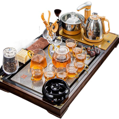 Juego de té Gongfu con apagado automático y tetera de fácil limpieza DFSHGDF910